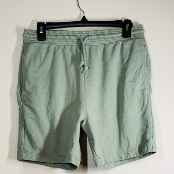 GAP Sage Green French Terry Knit Athletic Shorts - unisex sz xs - Picture 1 of 5